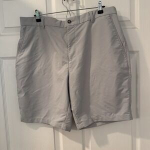 Oxford Golf Men's Flat Front performance Gray Men's Golf Short Sz  38 Pickleball